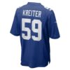 casey kreiter new york giants nike team game jersey royal clowdercats ccztx.jpg