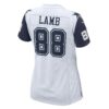 ceedee lamb dallas cowboys nike womens 2nd alternate game jersey white clowdercats g1am2.jpg