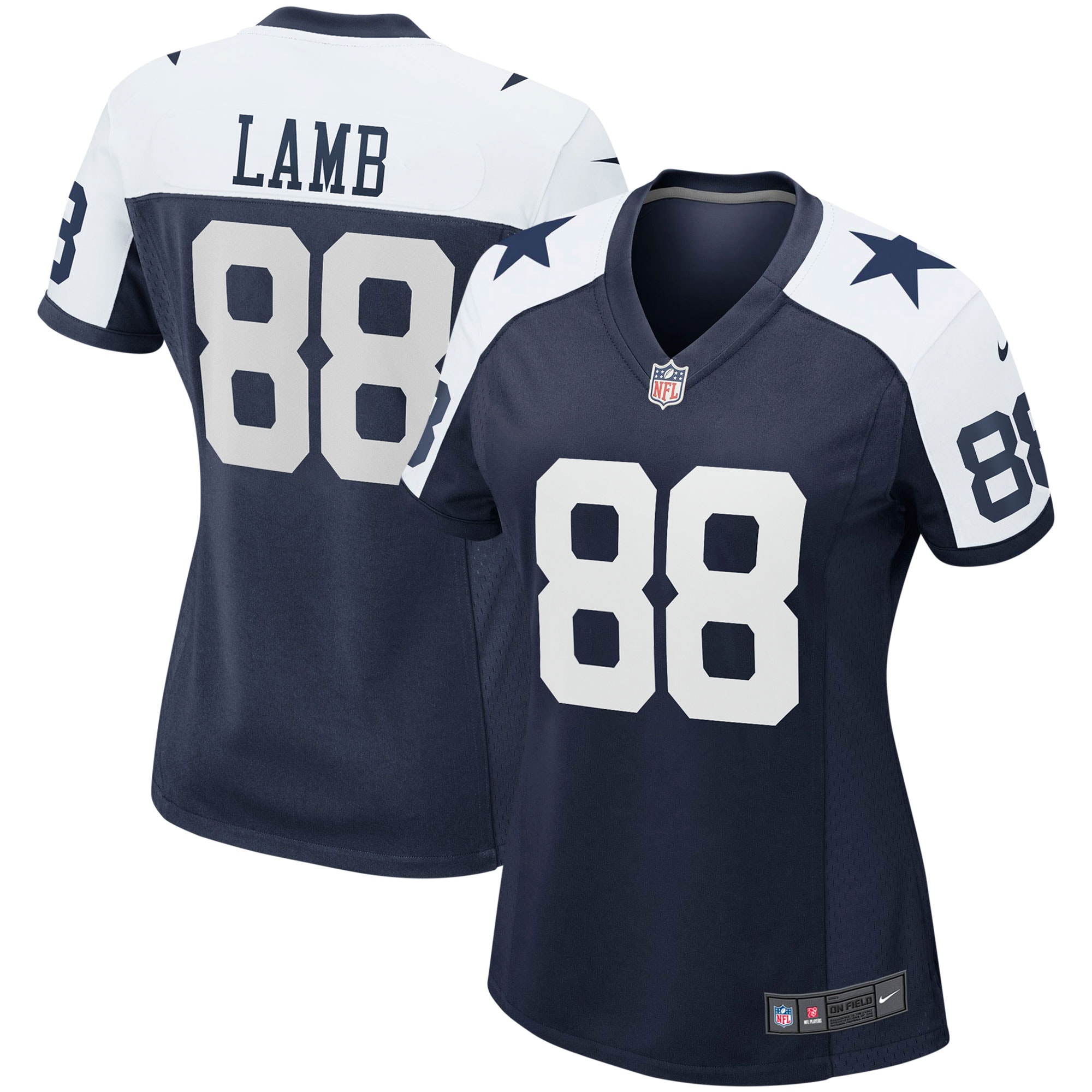 ceedee lamb dallas cowboys nike womens alternate game team jersey navy clowdercats eftvf.jpg