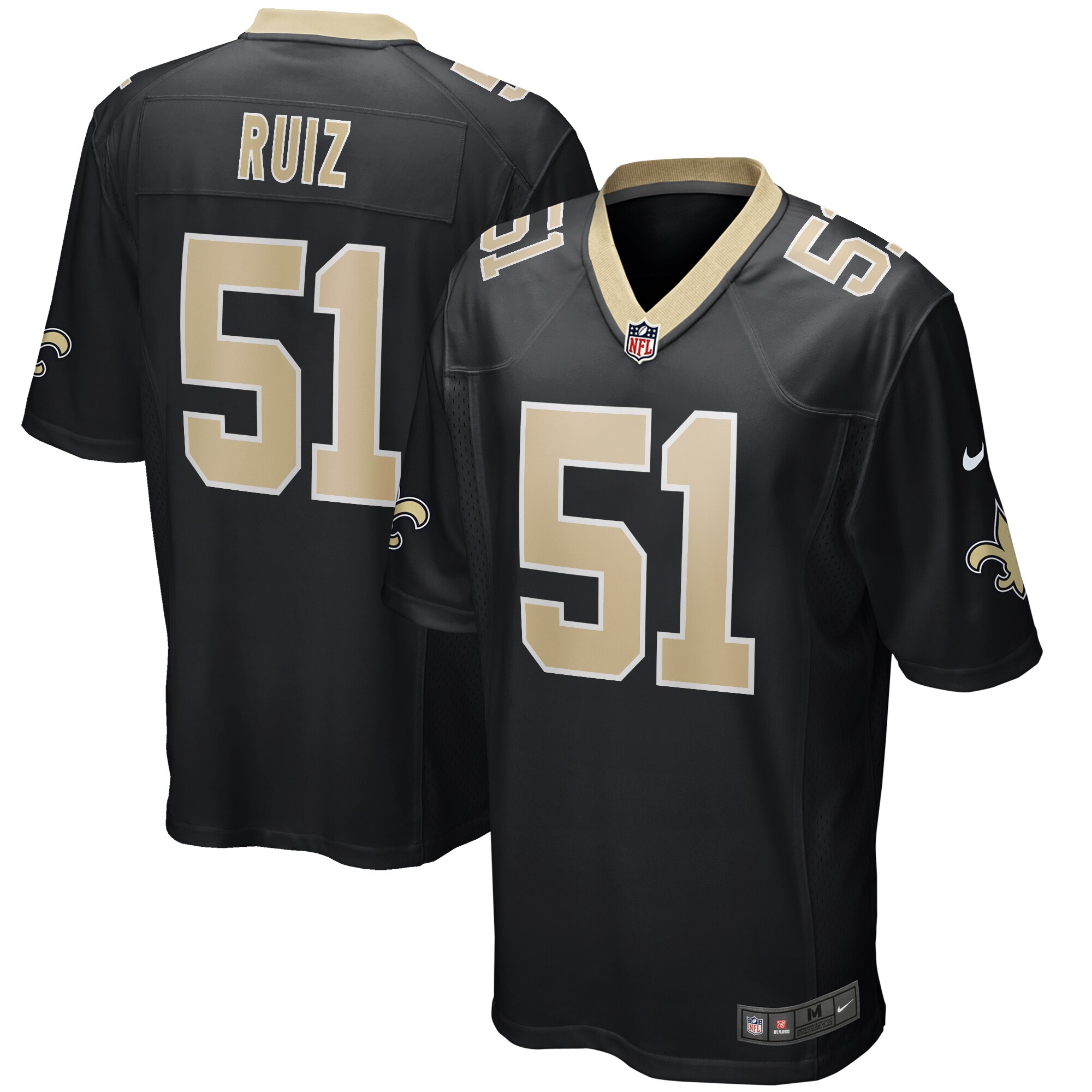 cesar ruiz new orleans saints nike game jersey black clowdercats rdyes.jpg