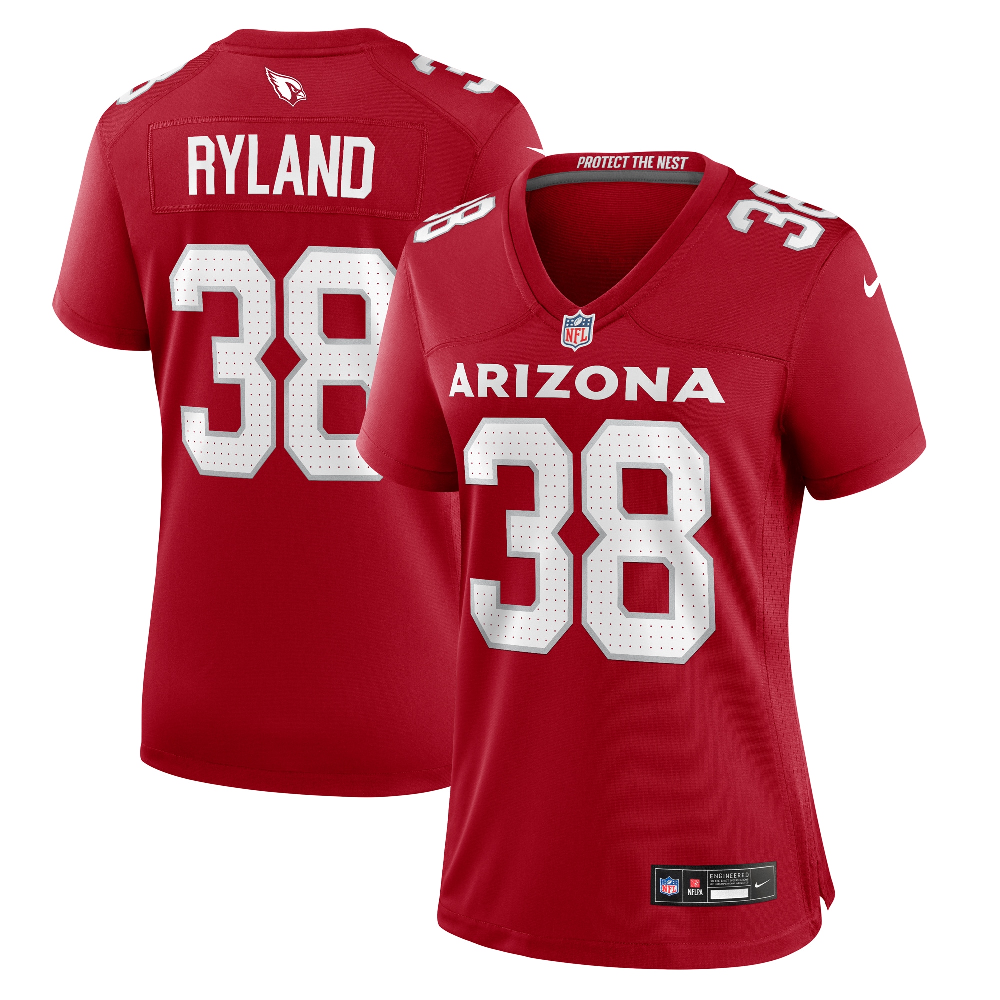chad ryland arizona cardinals nike womens team game jersey cardinal clowdercats 8qm28.jpg
