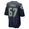 charles cross seattle seahawks nike game jersey college navy clowdercats pcyqf.jpg