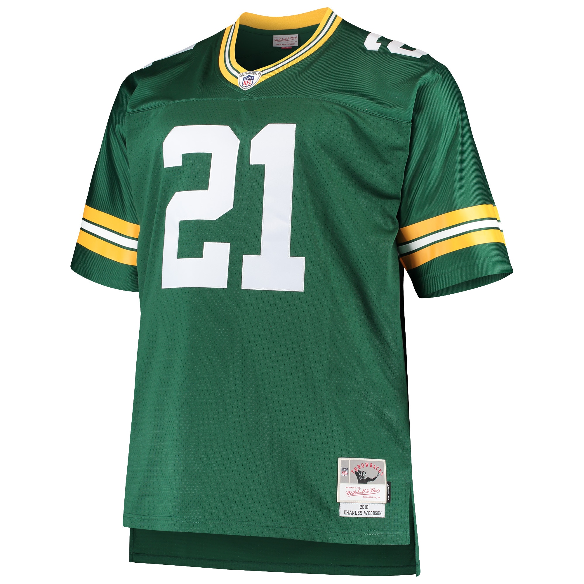 charles woodson green bay packers mitchell ness big tall 2010 retired player replica jersey green clowdercats 3v1ic.jpg