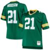 charles woodson green bay packers mitchell ness big tall 2010 retired player replica jersey green clowdercats ycp60.jpg