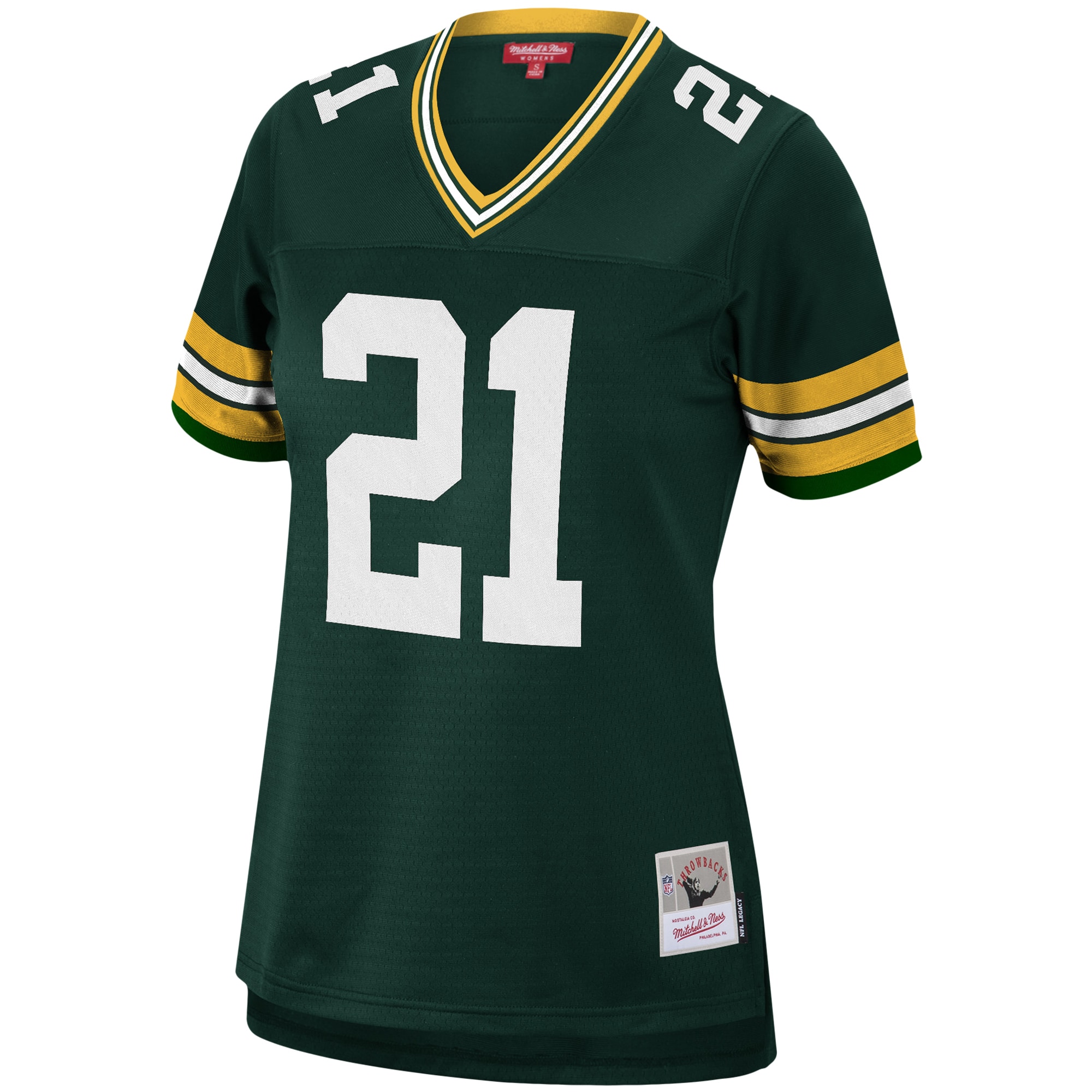 charles woodson green bay packers mitchell ness womens 2010 legacy replica player jersey green clowdercats lei4c.jpg