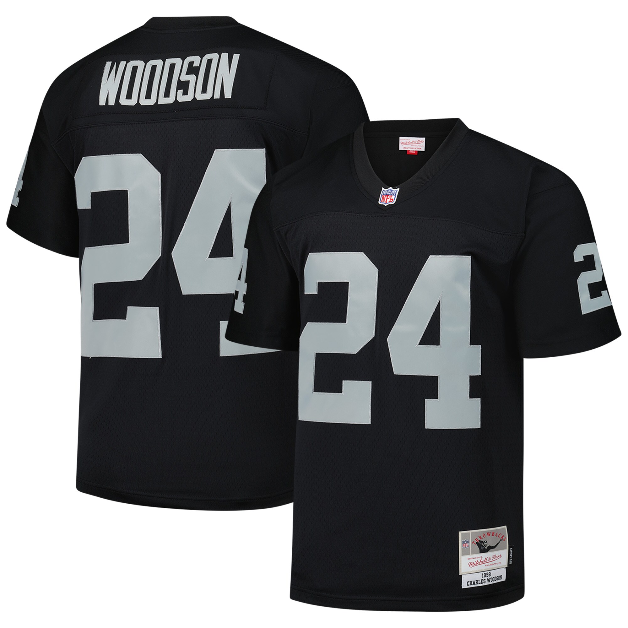 charles woodson las vegas raiders mitchell ness legacy replica jersey black clowdercats q4uik.jpg