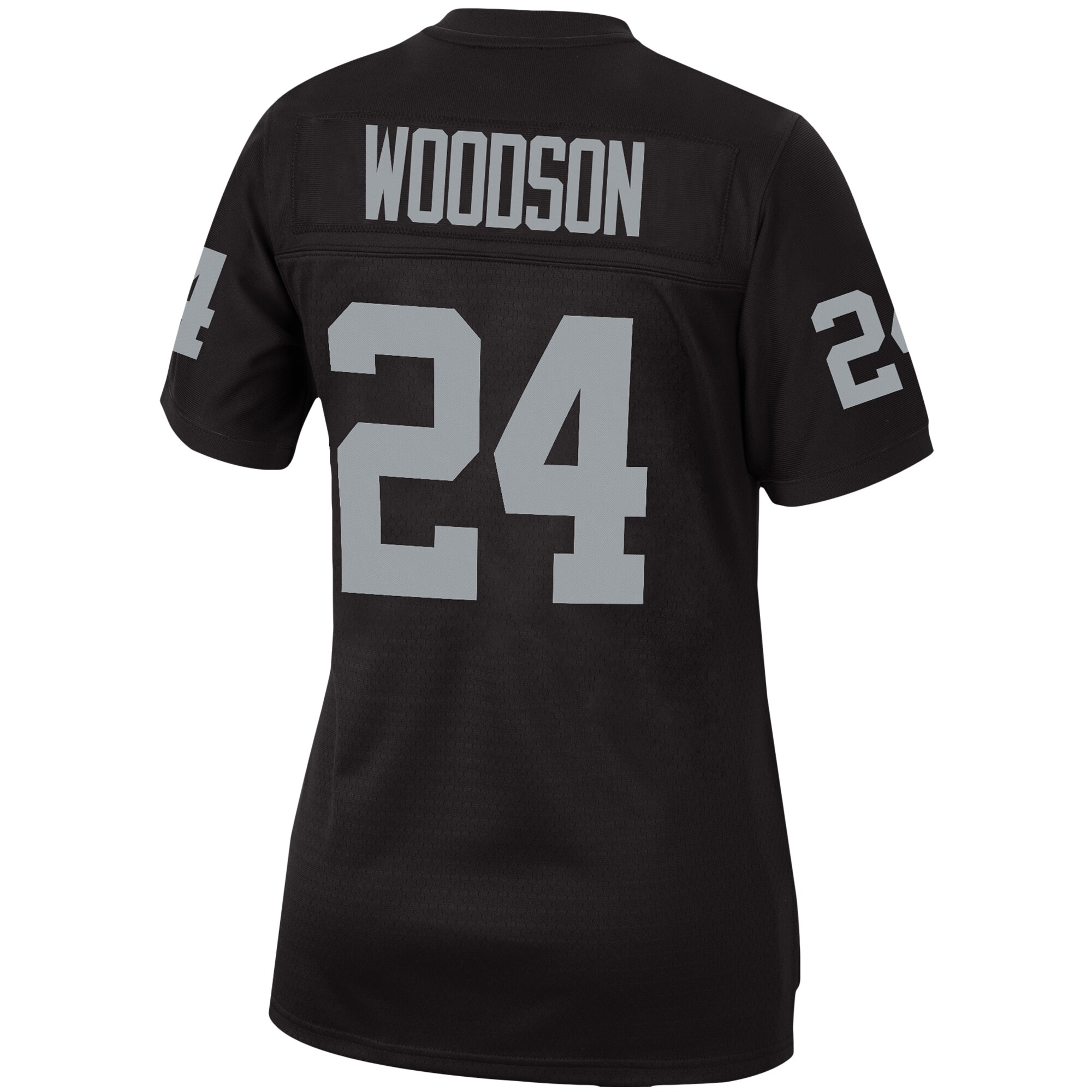charles woodson las vegas raiders mitchell ness womens legacy replica team jersey black clowdercats mtwq3.jpg