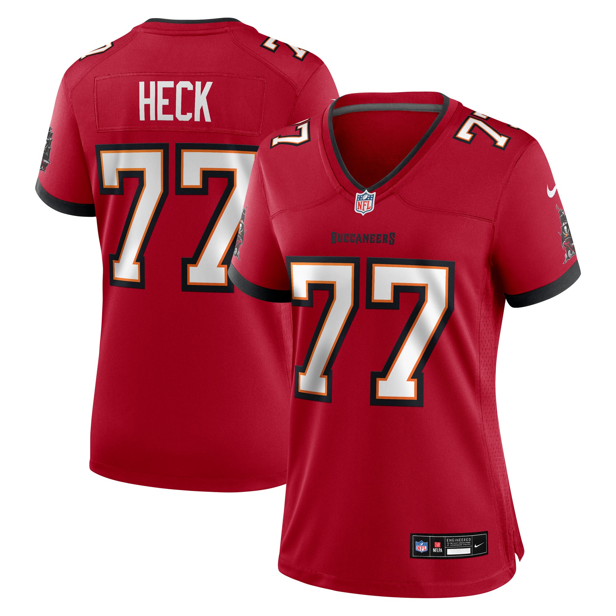 charlie heck tampa bay buccaneers nike womens team game jersey red clowdercats 69mcb.jpg