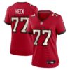 charlie heck tampa bay buccaneers nike womens team game jersey red clowdercats qyrii.jpg