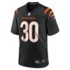 chase brown cincinnati bengals nike team game jersey black clowdercats 5tysn.jpg
