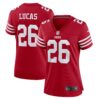 chase lucas san francisco 49ers nike womens team game jersey scarlet clowdercats fe4ig.jpg