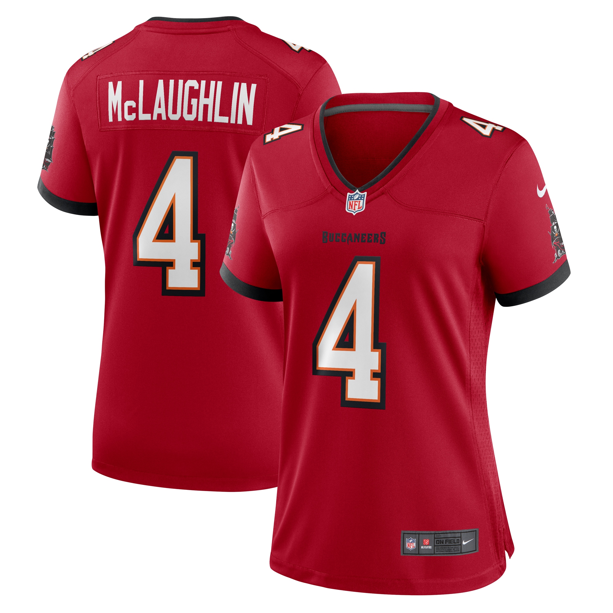chase mclaughlin tampa bay buccaneers nike womens game player jersey red clowdercats esjdj.jpg