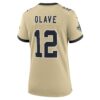 chris olave new orleans saints nike womens gameday golds alternate game player jersey gold clowdercats gfoow.jpg