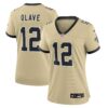 chris olave new orleans saints nike womens gameday golds alternate game player jersey gold clowdercats xkdhm.jpg