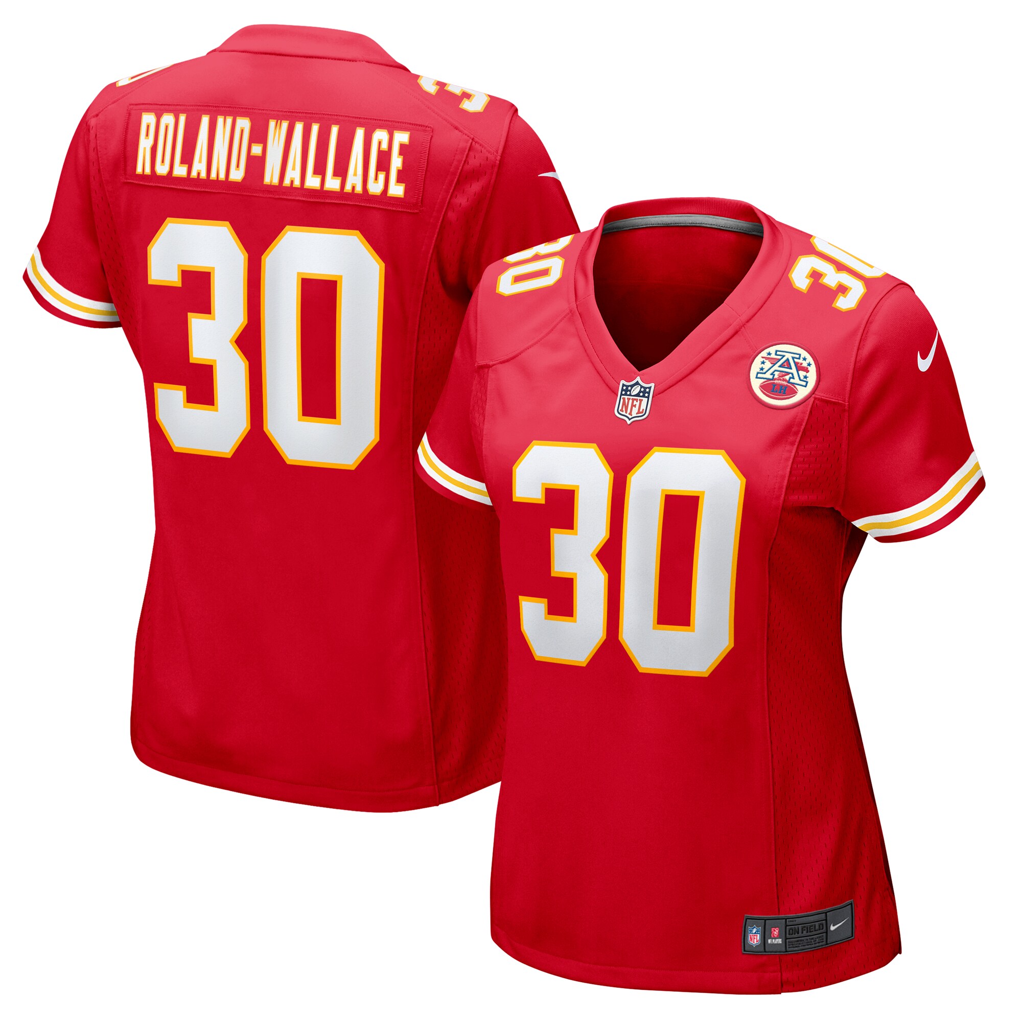 chris roland wallace kansas city chiefs nike womens game jersey red clowdercats n0xwz.jpg