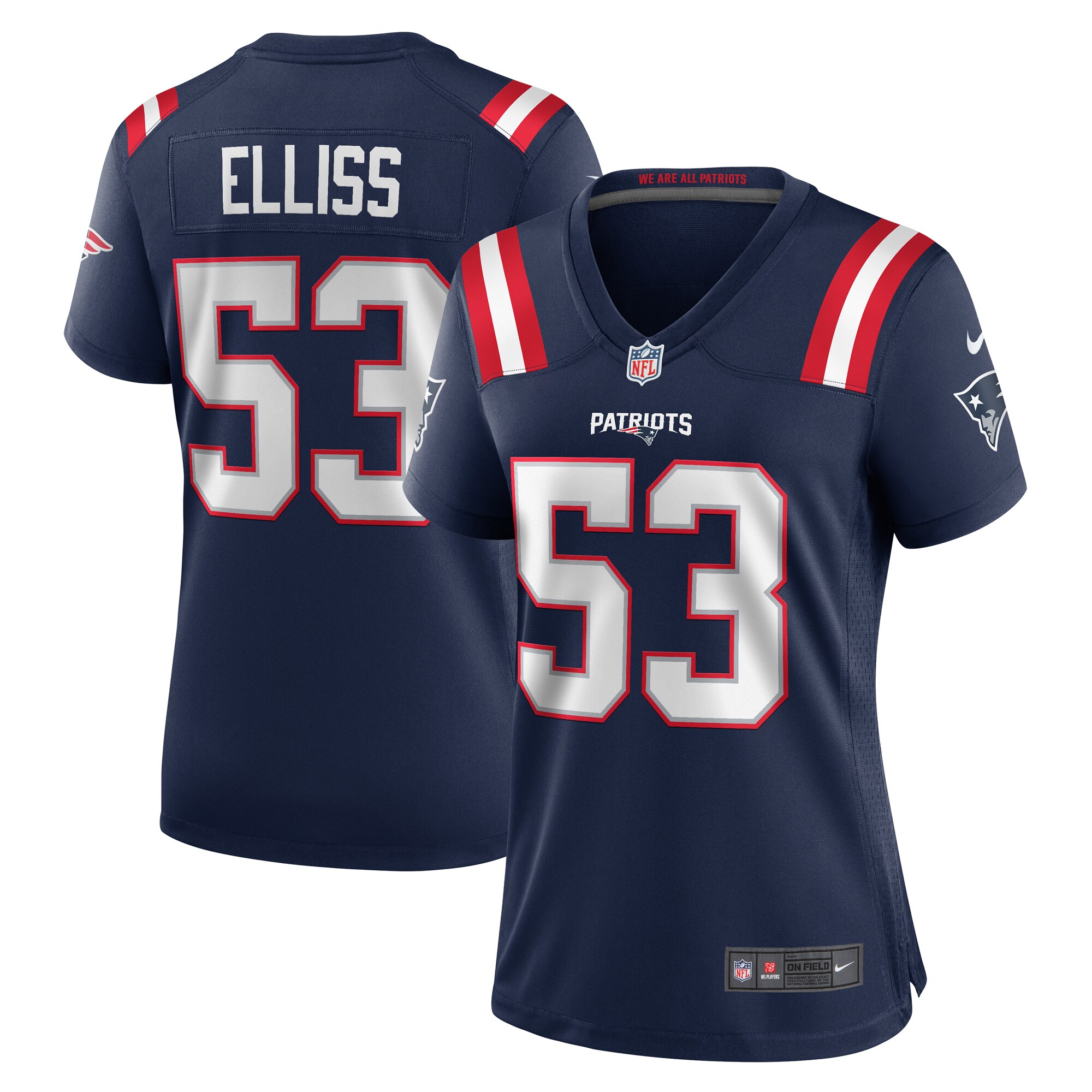 christian elliss new england patriots nike womens game jersey navy clowdercats kc6eo.jpg
