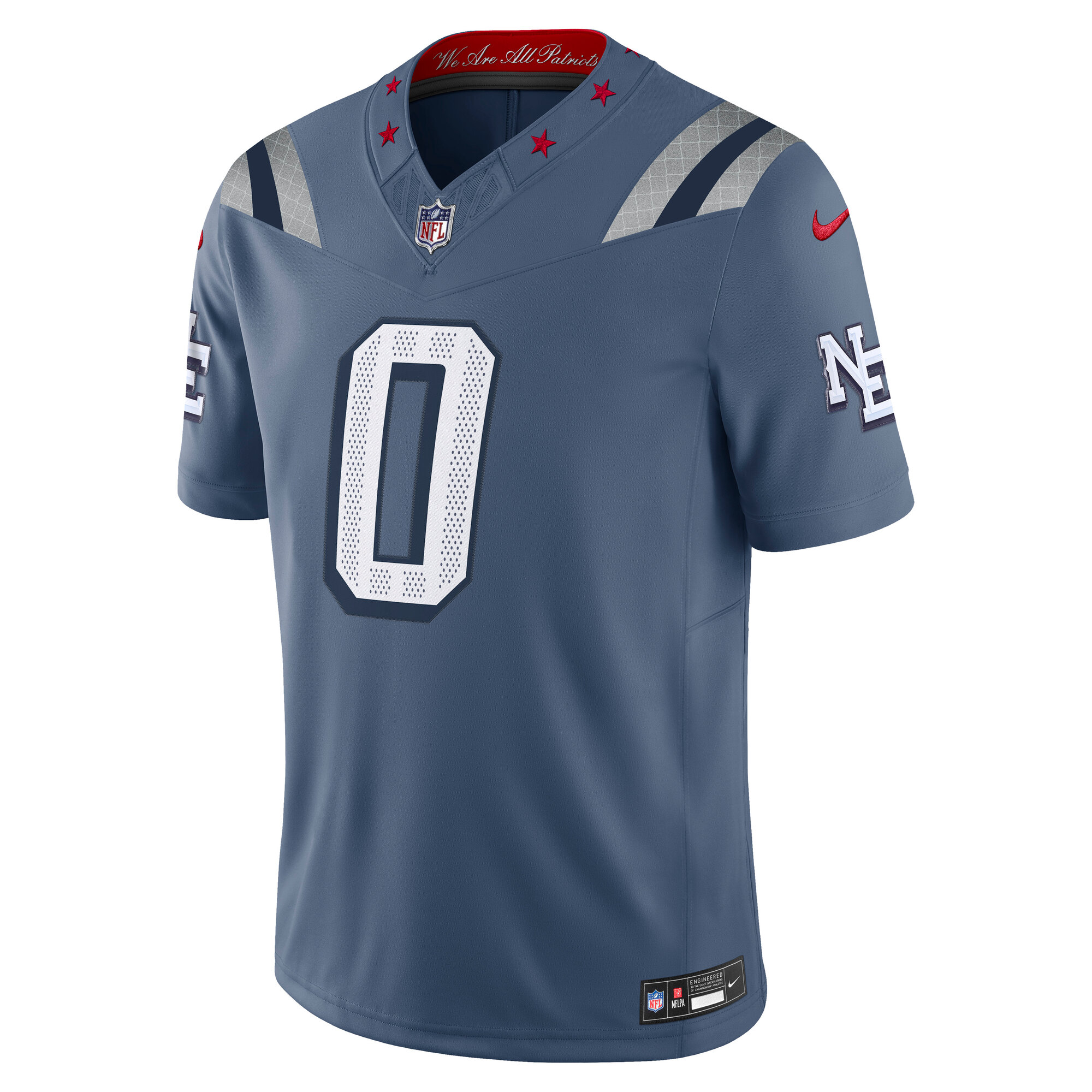 christian gonzalez new england patriots nike 2025 rivalries collection limited jersey storm blue clowdercats toplr.jpg