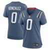 christian gonzalez new england patriots nike womens 2025 rivalries collection game jersey storm blue clowdercats d2s4h.jpg