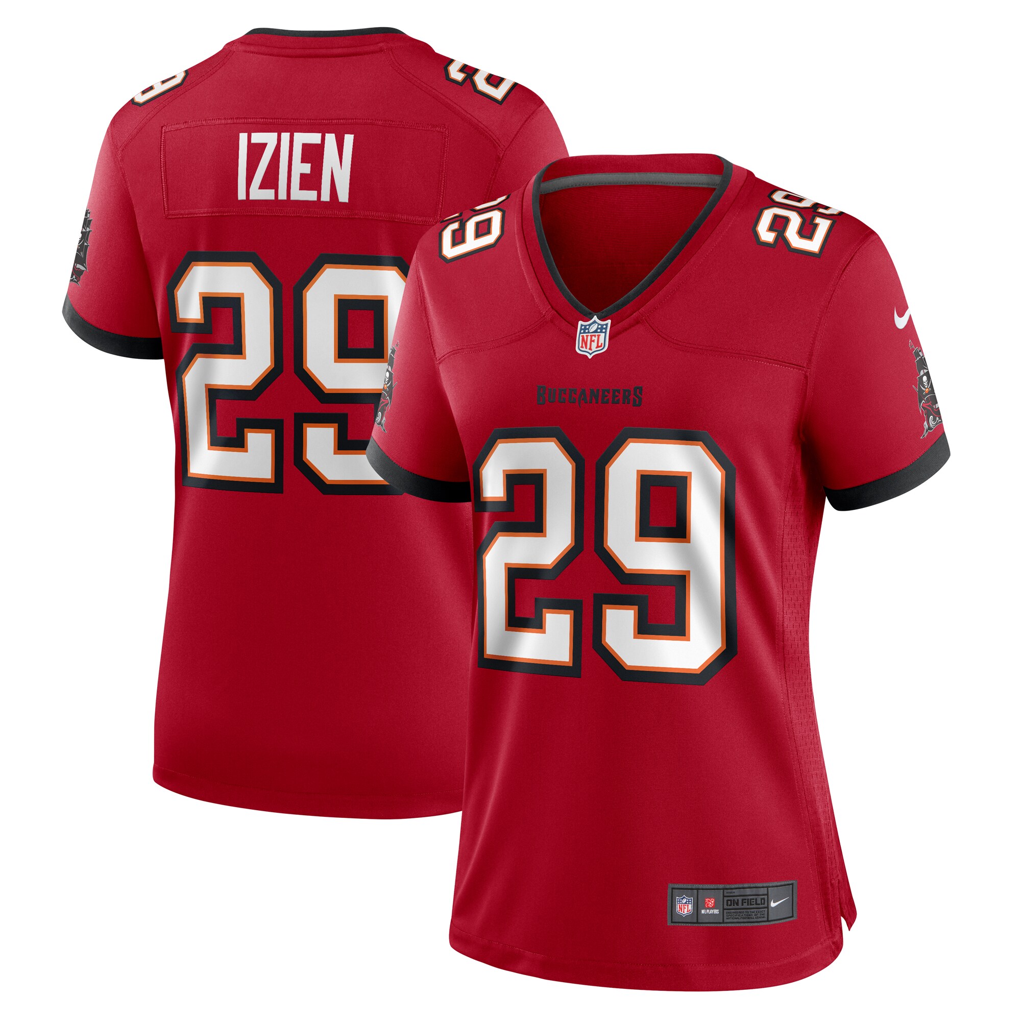 christian izien tampa bay buccaneers nike womens game jersey red clowdercats enhml.jpg