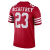 christian mccaffrey san francisco 49ers nike legend player performance top scarlet clowdercats nwm5m.jpg