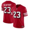 christian mccaffrey san francisco 49ers nike vapor fuse limited jersey scarlet clowdercats o7gr5.jpg