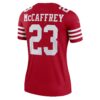 christian mccaffrey san francisco 49ers nike womens legend player performance top scarlet clowdercats abrcs.jpg