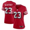 christian mccaffrey san francisco 49ers nike womens player jersey scarlet clowdercats qsmee.jpg