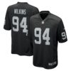 christian wilkins las vegas raiders nike team game jersey black clowdercats vkees.jpg
