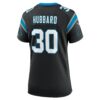 chuba hubbard carolina panthers nike womens team game jersey black clowdercats ix2tq.jpg
