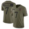 cj stroud houston texans nike 2025 salute to service limited jersey olive clowdercats b2shf.jpg