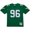 clyde simmons philadelphia eagles mitchell ness legacy replica jersey kelly green clowdercats yq5bm.jpg