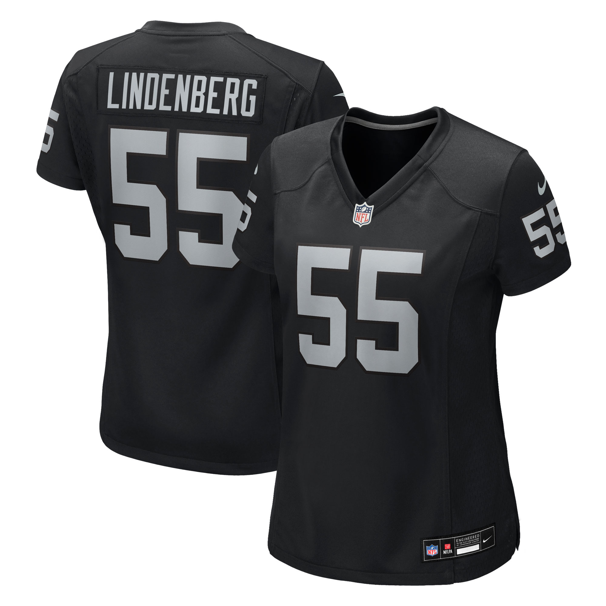 cody lindenberg las vegas raiders nike womens team game jersey black clowdercats 3ay5o.jpg