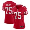 connor colby san francisco 49ers nike womens team game jersey scarlet clowdercats yjmdg.jpg