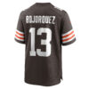 corey bojorquez cleveland browns nike game jersey brown clowdercats 6xmzf.jpg