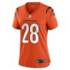 corey dillon cincinnati bengals nike womens retired game jersey orange clowdercats ygtsw.jpg