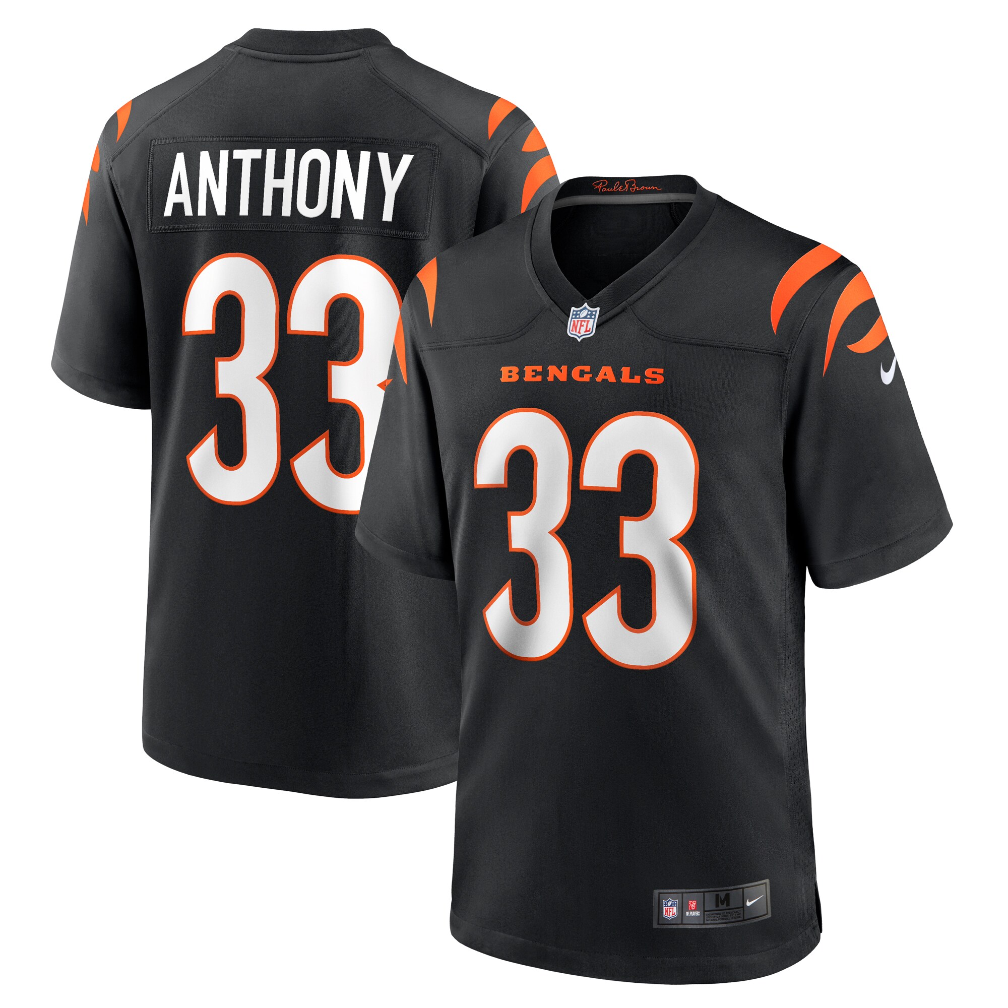 daijahn anthony cincinnati bengals nike game jersey black clowdercats rj4ca.jpg