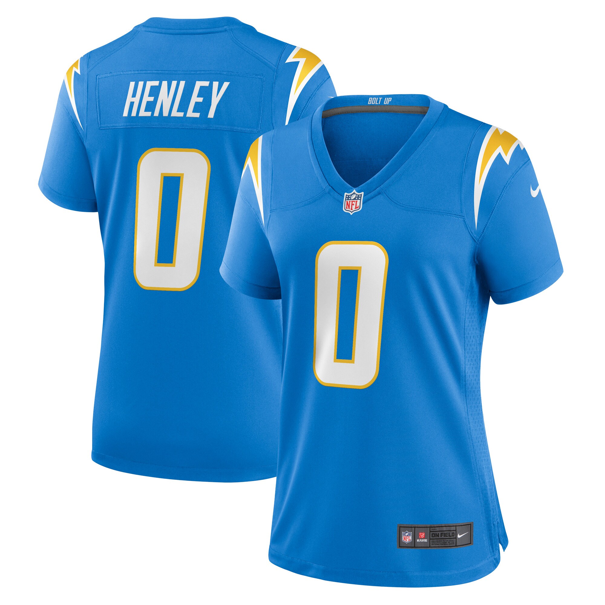 daiyan henley los angeles chargers nike womens team game jersey powder blue clowdercats gkqfe.jpg