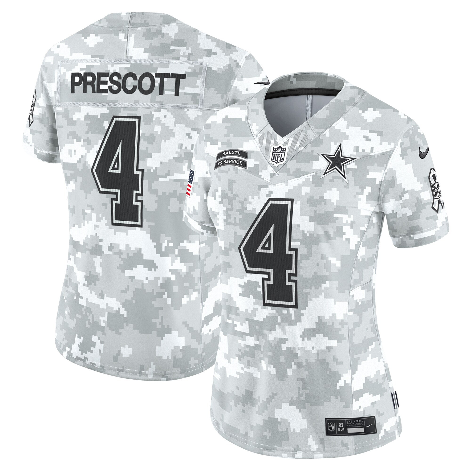 dak prescott dallas cowboys nike womens 2024 salute to service limited jersey arctic camo clowdercats m4m6o.jpg