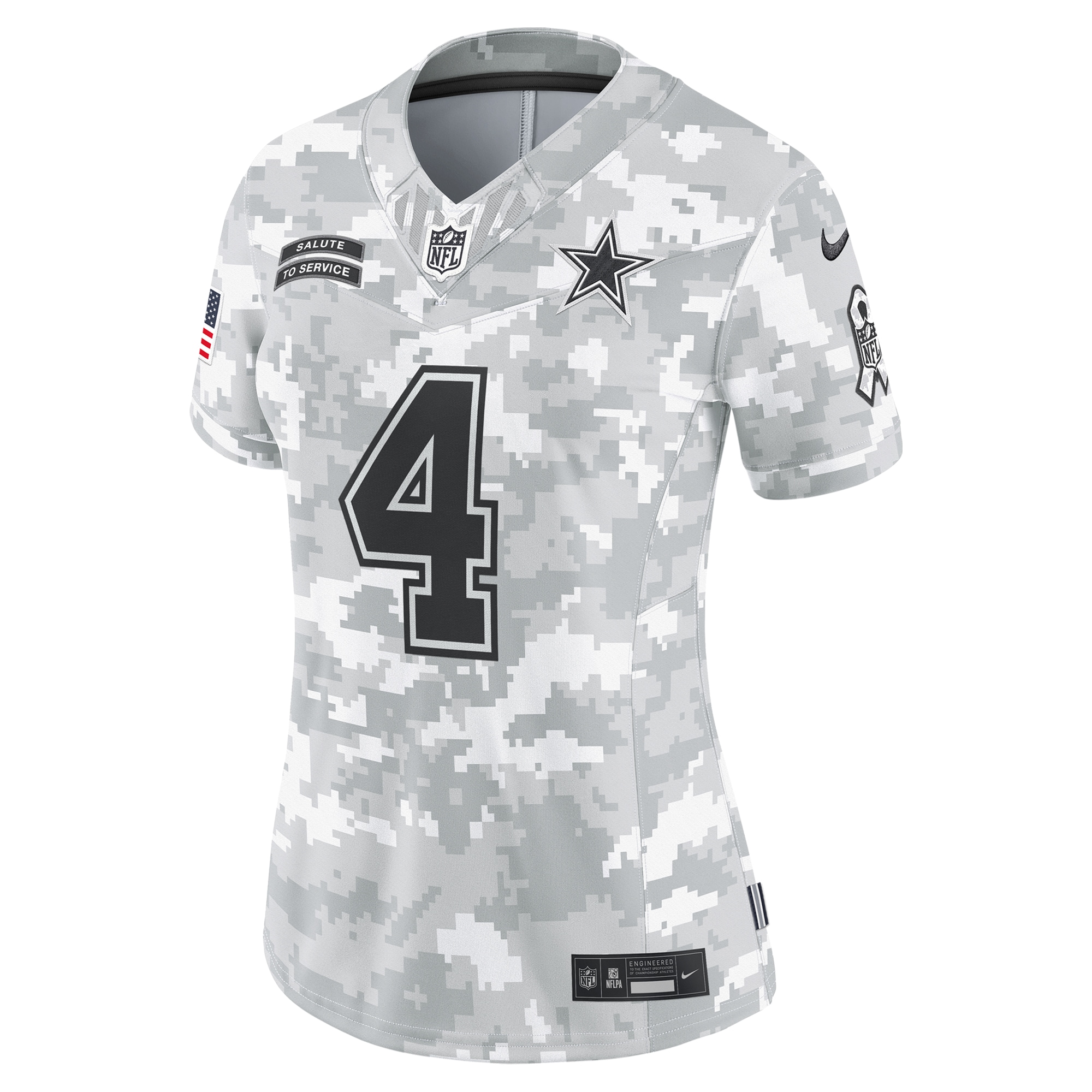 dak prescott dallas cowboys nike womens 2024 salute to service limited jersey arctic camo clowdercats sex45.jpg