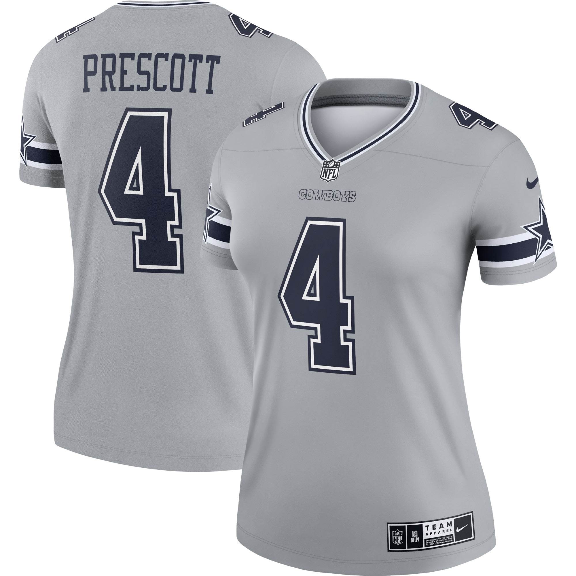 dak prescott dallas cowboys nike womens legend player performance top gray clowdercats giwdd.jpg