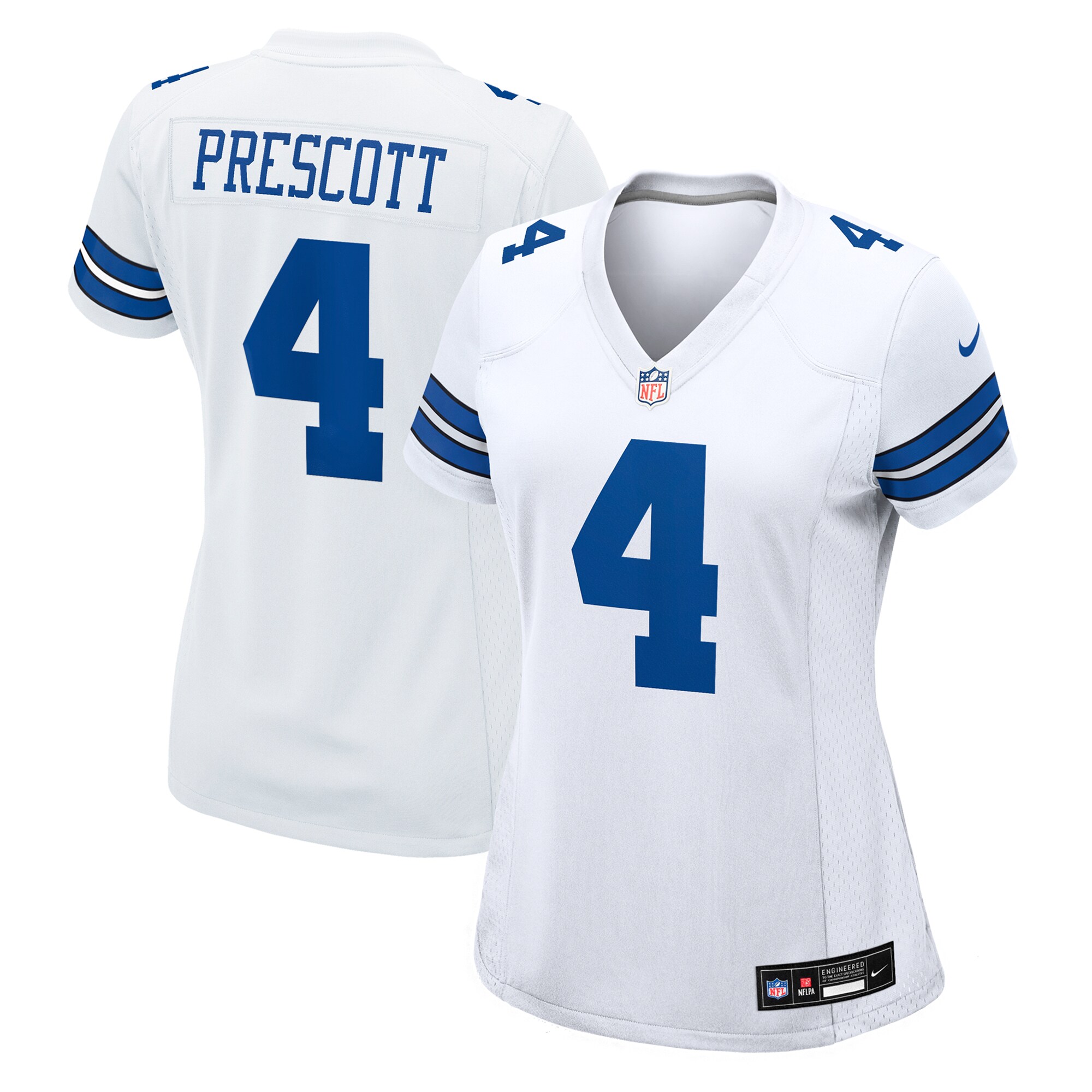 dak prescott dallas cowboys nike womens team game jersey white clowdercats in1es.jpg