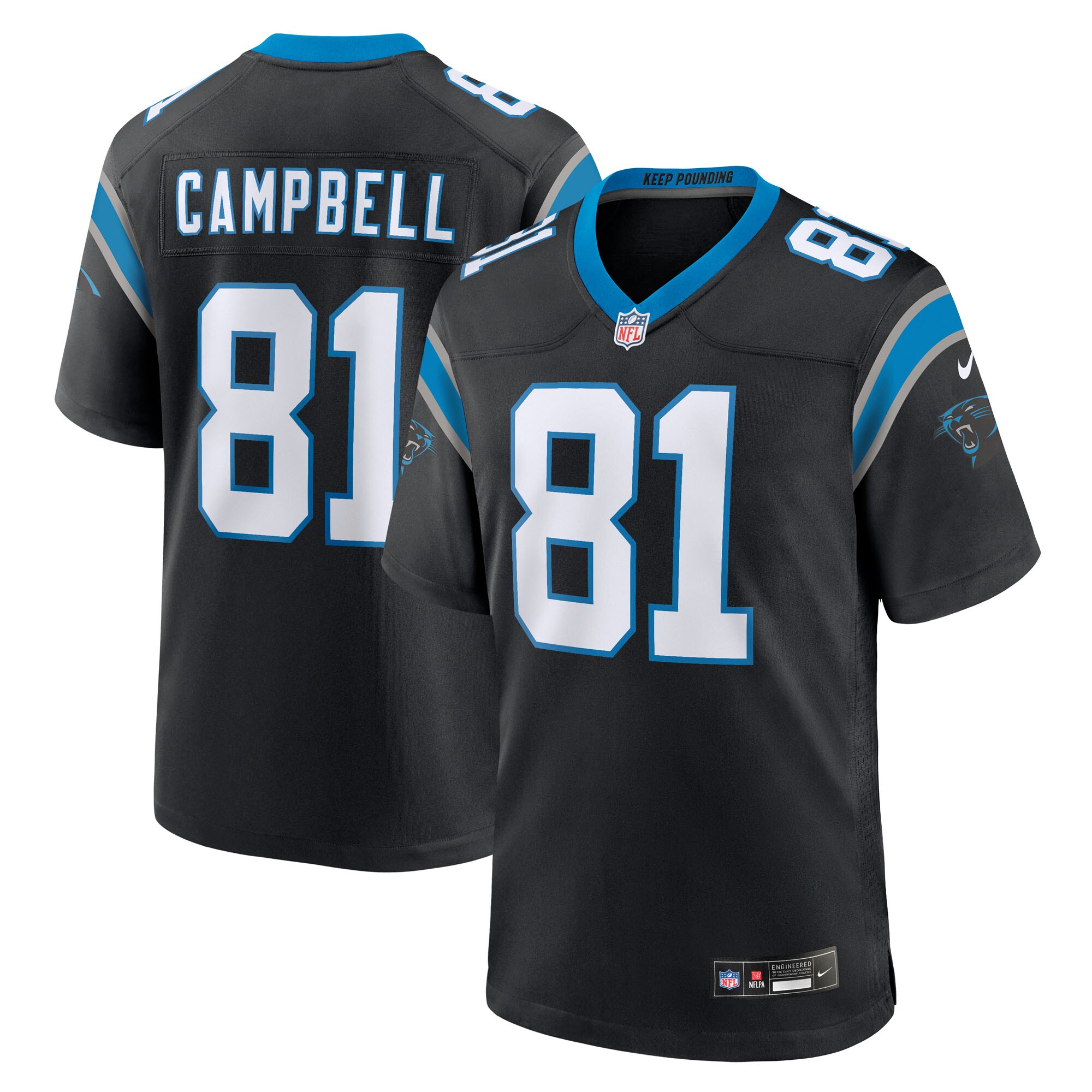 dalevon campbell carolina panthers nike team game jersey black clowdercats ep4ft.jpg