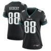 dallas goedert philadelphia eagles nike womens alternate game jersey black clowdercats 5fhvj.jpg