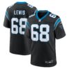 damien lewis carolina panthers nike game jersey black clowdercats u52sc.jpg