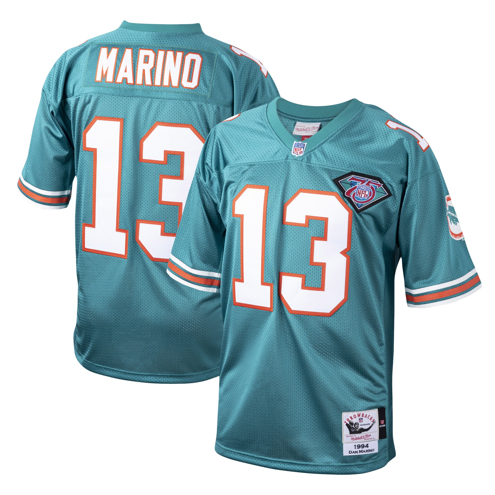 dan marino miami dolphins 1994 mitchell ness authentic throwback retired player jersey aqua clowdercats shmy1.jpg