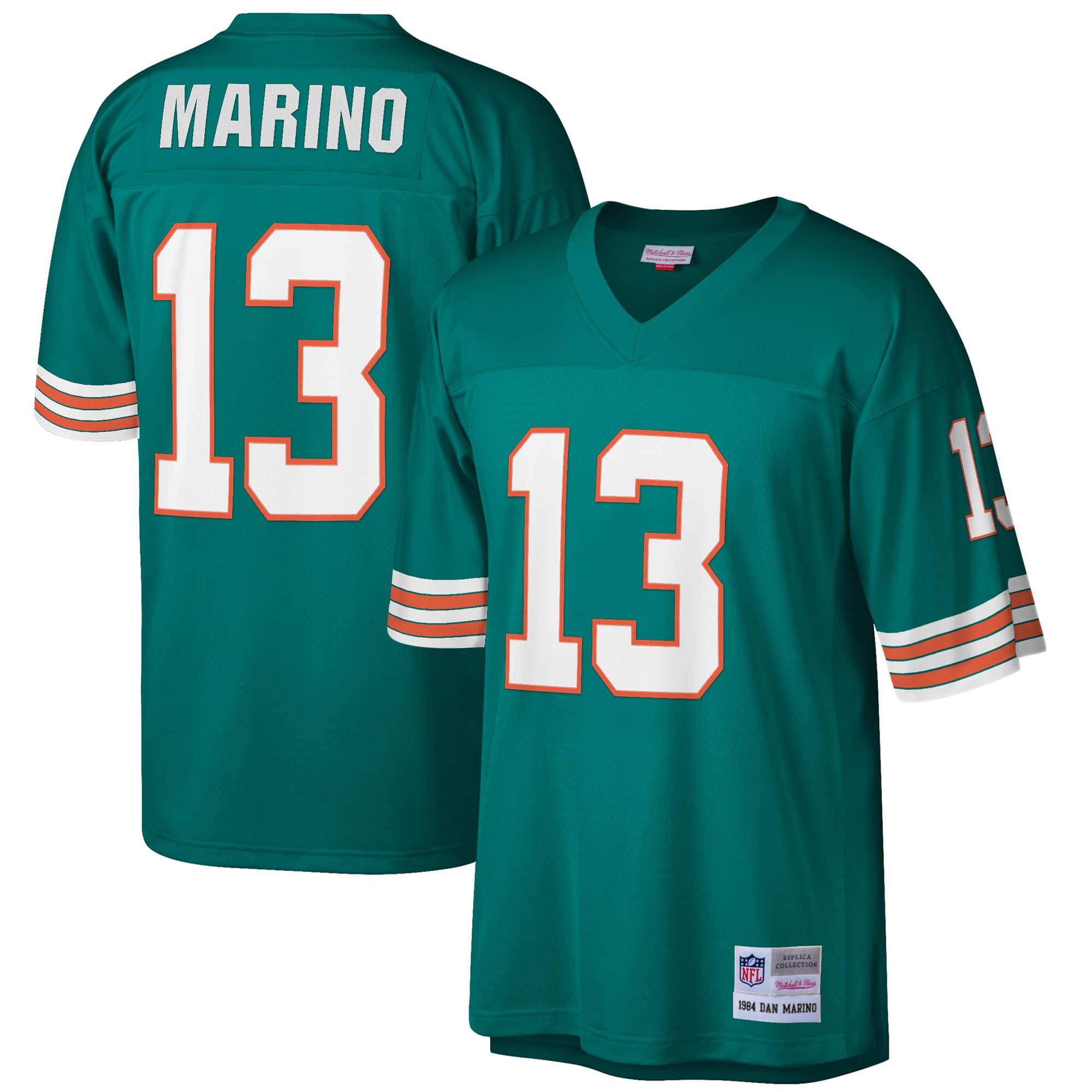 dan marino miami dolphins mitchell ness big tall 1984 retired player replica jersey aqua clowdercats s6yxj.jpg