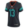 dan marino miami dolphins nike womens 2025 rivalries collection retired player game jersey pitch blue clowdercats mxnxj.jpg