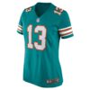 dan marino miami dolphins nike womens retired player jersey aqua clowdercats qcztp.jpg