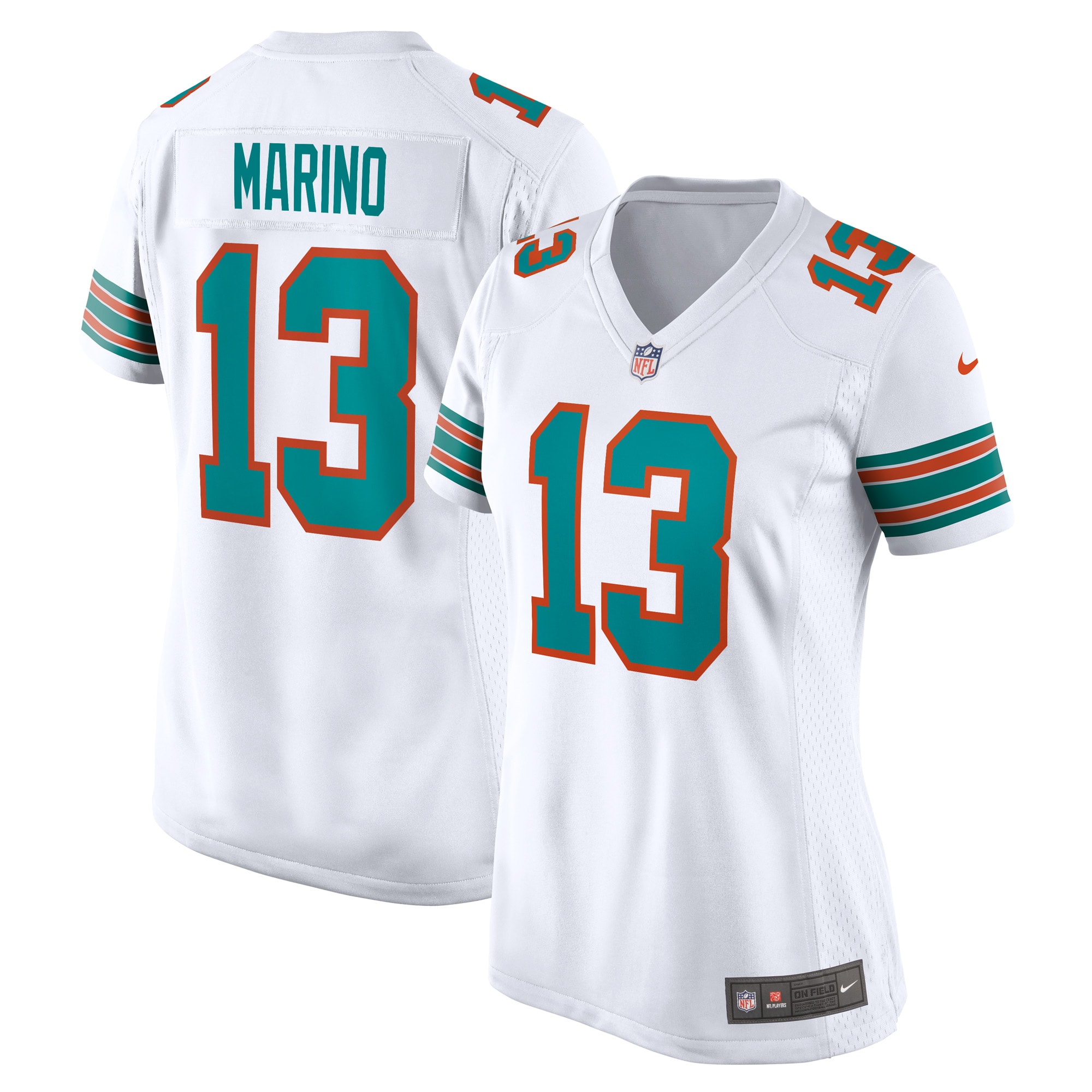 dan marino miami dolphins nike womens retired player jersey white clowdercats 6rblo.jpg