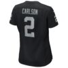 daniel carlson las vegas raiders nike womens player game jersey black clowdercats d9q7c.jpg
